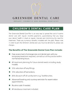 Childrens Dental Care Plan